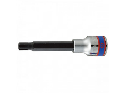 Насадка (бита) торцевая 1/2", RIBE, M12, L = 100 мм, KING TONY от KING TONY Насадка (бита) торцевая 1/2", RIBE, M12, L = 100 мм, KING TONY
