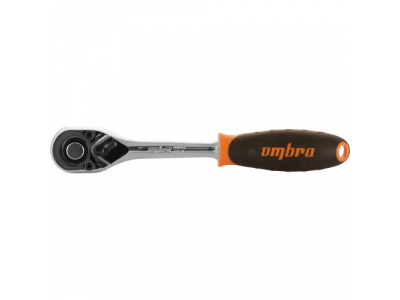 Рукоятка трещоточная 3/8"DR 72 зубца , Ombra 283802