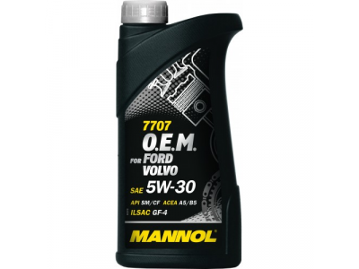 MANNOL 7707 O.E.M. 5W-30 for Ford Volvo 1L от MANNOL MANNOL 7707 O.E.M. 5W-30 for Ford Volvo 1L