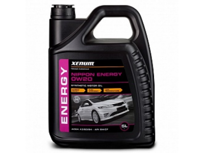 Моторное масло Xenum Nippon Energy 0W20 5литров от XENUM Моторное масло Xenum Nippon Energy 0W20 5литров